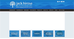 Desktop Screenshot of jackhirose.com